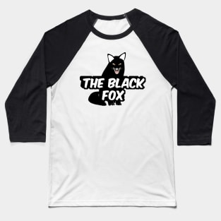 The Black Fox Baseball T-Shirt